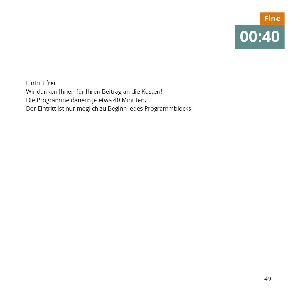 Vielklang Fest der Kirchenmusik Programmheft