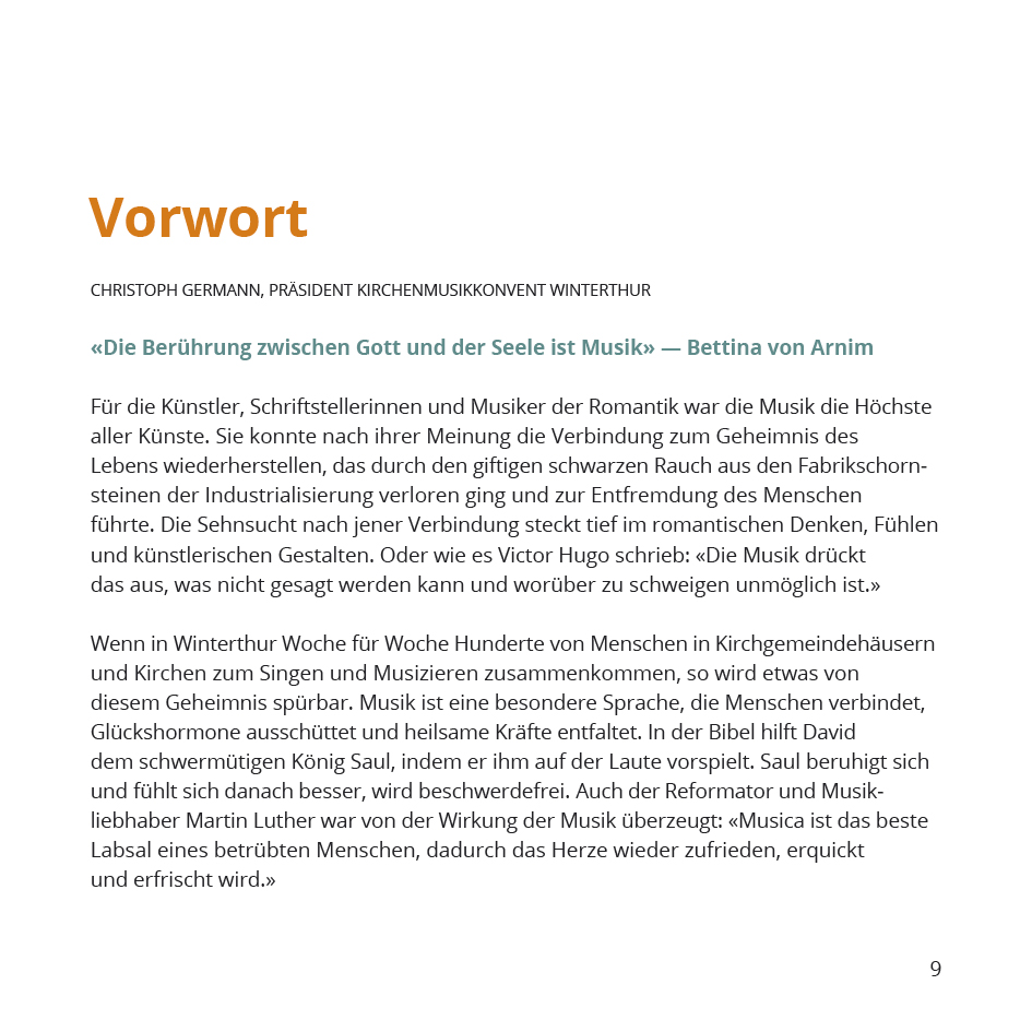 Vielklang Fest der Kirchenmusik Programmheft